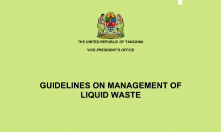 Guidelines on management of liquid waste