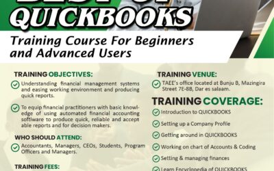 Financial Counting Training Course on Quickbooks Software