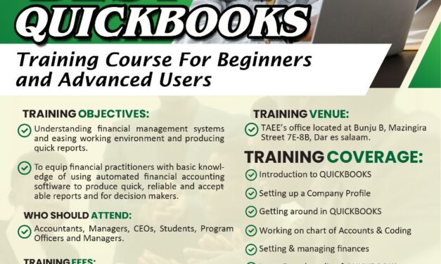 Financial Counting Training Course on Quickbooks Software